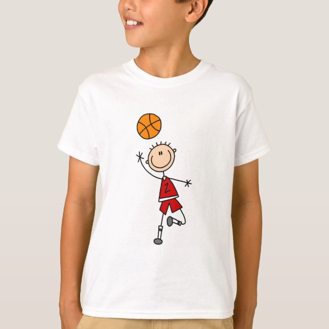 Camiseta Boy Basketball Player Tshirts and Gifts (Anverso)
