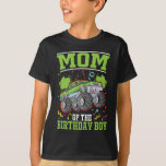 Camiseta Boy Birthday Monster Truck Mom<br><div class="desc">Niño Monstruo de cumpleaños,  mamá.  Monster Trucks Boys Cumpleaños.</div>