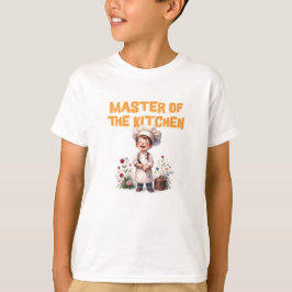 Camiseta Boy cooking Master of the kitchen