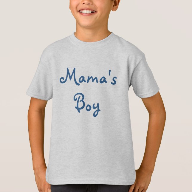 Camiseta Boy de mamá (Anverso)
