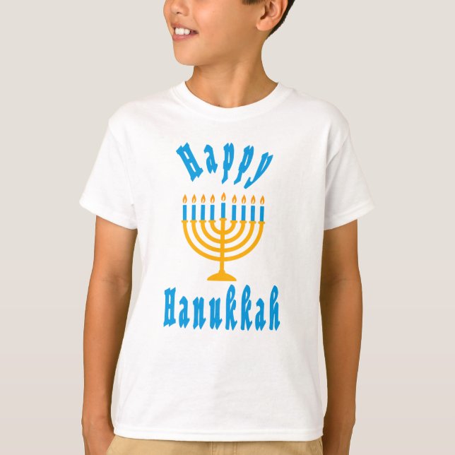Camiseta Boy Hanukkah T-shirt (Anverso)