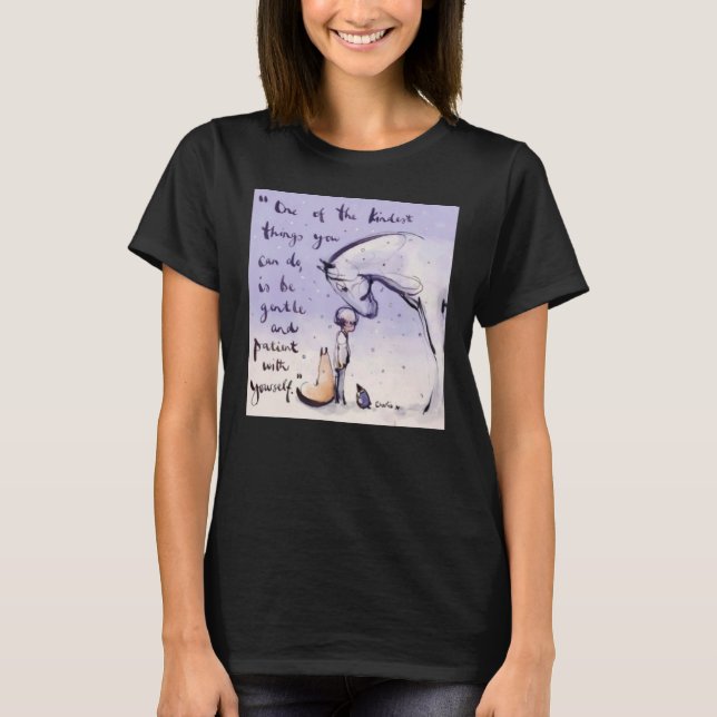 Camiseta Boy Mole Fox and Horse, One Of The Kindest Things  (Anverso)