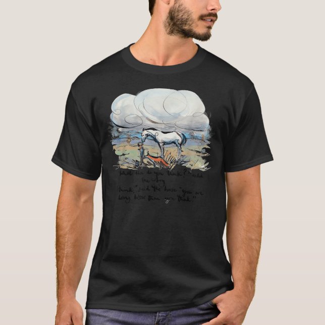 Camiseta Boy, Mole, Fox, Horse What else do you think Quote (Anverso)