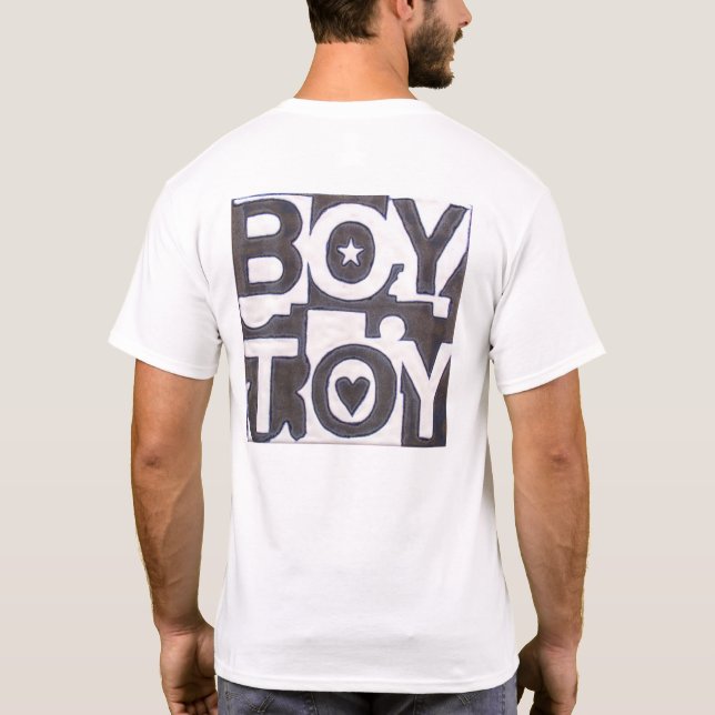 Camiseta Boy Toy T- Shirt (Reverso)