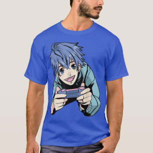 Camiseta Boy who loves anime games ramen noodles 