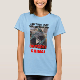 CAMISETA BOYCOTT CHINA