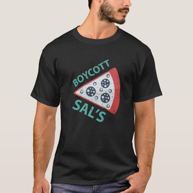 Camiseta BOYCOTT SALS - Memes divertidos Retro Vintage (Anverso)