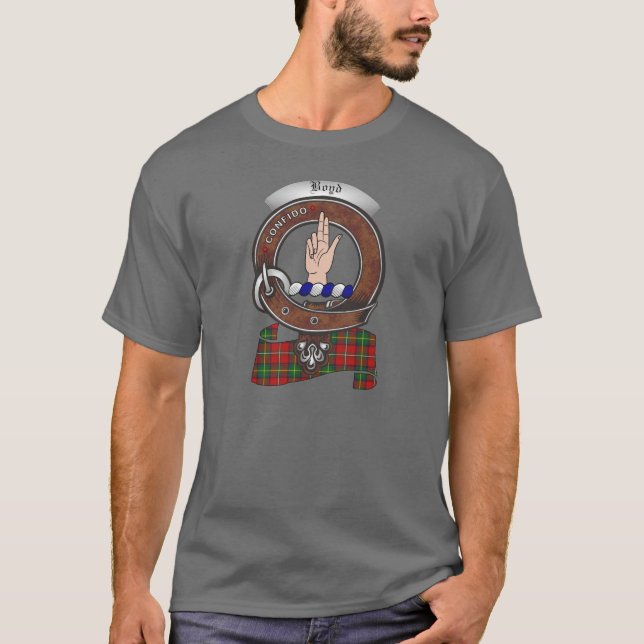 Camiseta Boyd Clan Badge Adulto (Anverso)