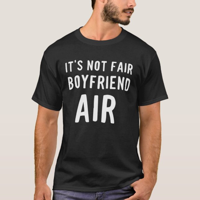 Camiseta Boyfriend Air It s Not Fair (Anverso)
