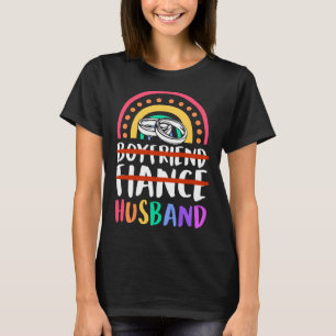 Camiseta Boyfriend Fiance Husband Gay Prize Boda Bohemia