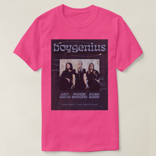 Camiseta Boygenius EP (Diseño del anverso)