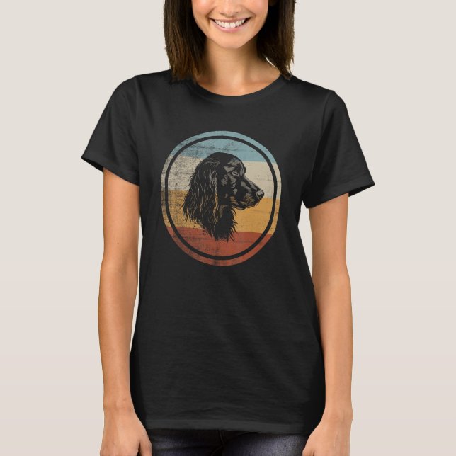 Camiseta Boykin de estilo retro Perro español (Anverso)