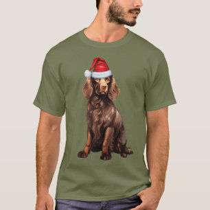 Camiseta Boykin Spaniel Dog Lover Navidades divertidos