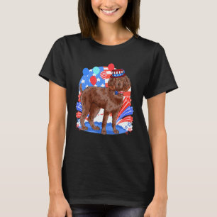 Camiseta Boykin Spaniel Dog Merica 4 De Julio American Fla