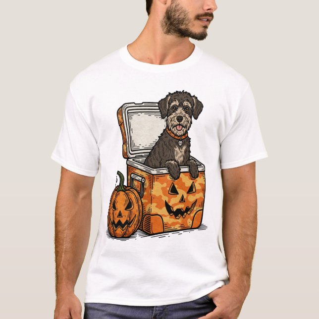 Camiseta Boykin Spaniel Halloween (Anverso)
