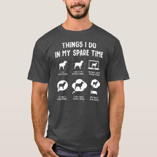 Camiseta Boykin Spaniel Las cosas ahorran tiempo Divertido 