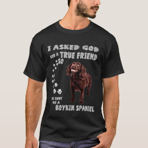 Camiseta Boykin Spaniel Perro Marrón Boykin Spaniel