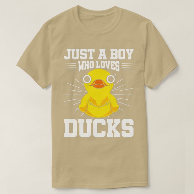 Camiseta Boys Bath Duck Bath Toy Rubber Duck (Diseño del anverso)