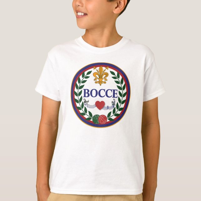 Camiseta Boy's Bocce logo t-shirt (Anverso)