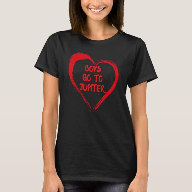 Camiseta Boys Go To Jupiter Single Food Valentine Galentine (Anverso)