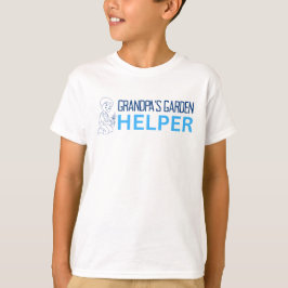 Camiseta Boy's Grandpa's Garden Helper T-Shirt