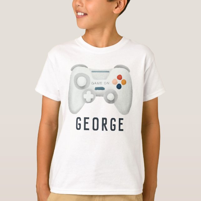 Camiseta Boys Guay Video Game Niños Gaming (Anverso)