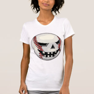 Camiseta Boys Halloween Jack O Lantern jugador de béisbol