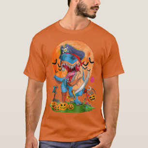 Camiseta Boys Halloween Monster Truck Pumpkin Mummy Dinosau