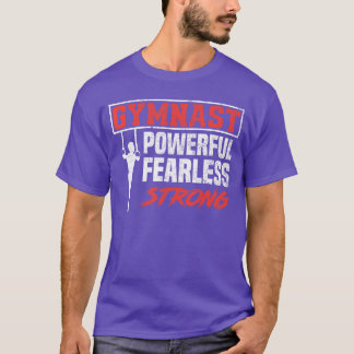 Camiseta Boys Mens Gymnastics Sports Strong Funny Gymnast g