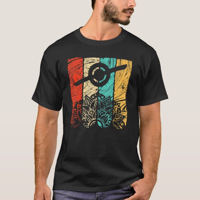 Camiseta Boys One Wheel Electric Skateboard Float Retro Vin (Anverso)