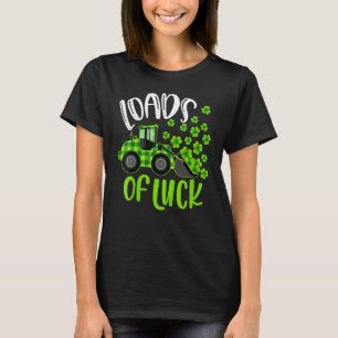 Camiseta Boys St Patricks Day Cargas De Camiones De Luck Bu