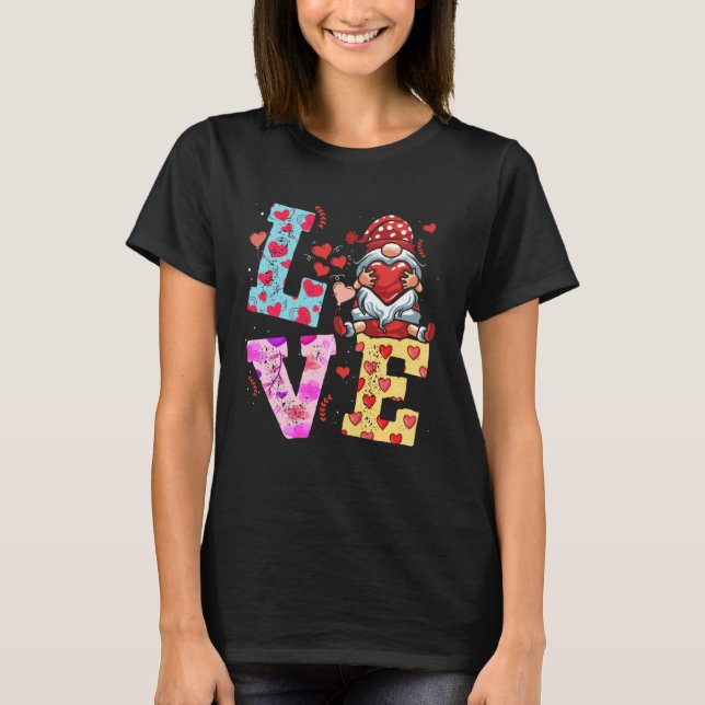 Camiseta Boys Valentines Day Kids Gnomes I Steal Hearts Out (Anverso)