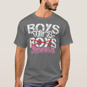 Camiseta Boys Will Be Feminists Design503 