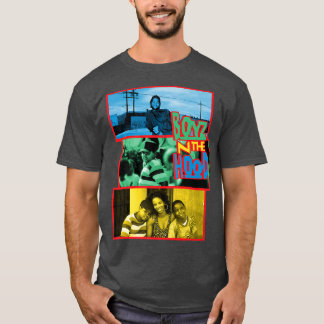 Camiseta Boyz en las escenas del bloque de color del capó