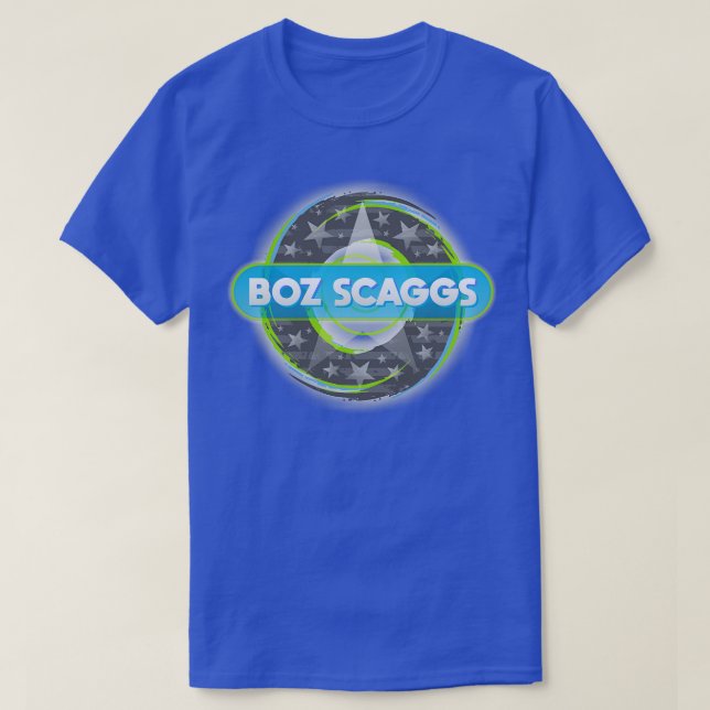 Camiseta Boz Scaggs (Diseño del anverso)