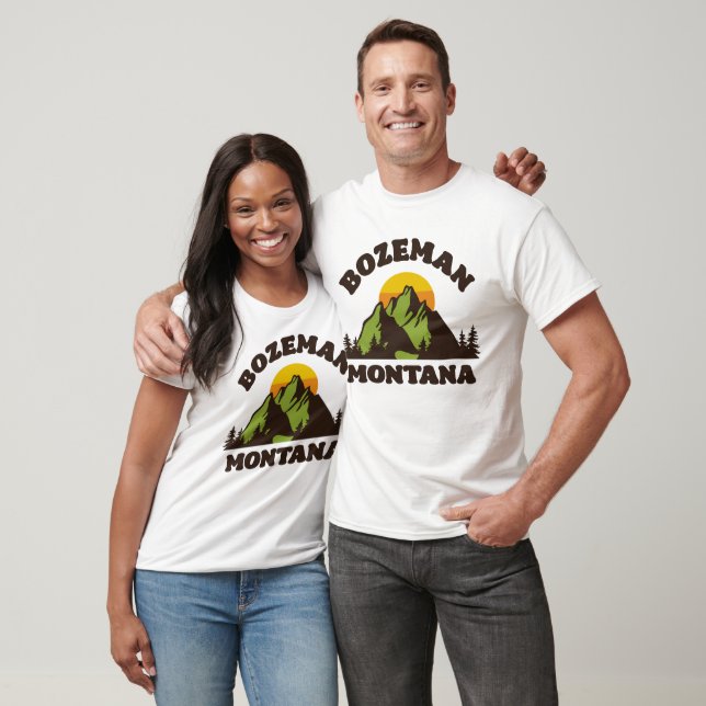 Camiseta Bozeman, Montana (Unisexo)