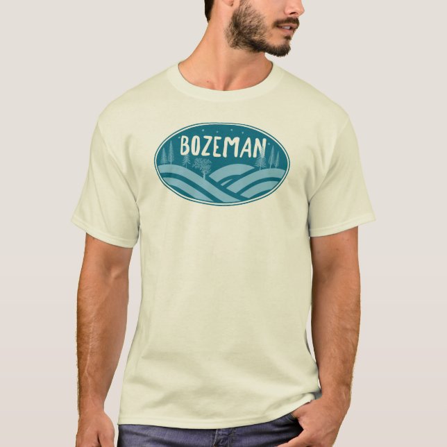 Camiseta Bozeman Montana (Anverso)