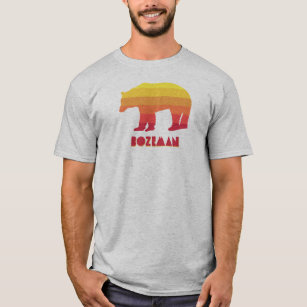 Camiseta Bozeman Montana Rainbow Bear