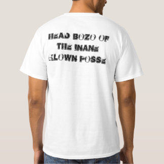 Camiseta Bozo principal de la pandilla vacía de Klown