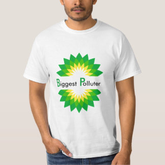 Camiseta BP = el contaminador más grande