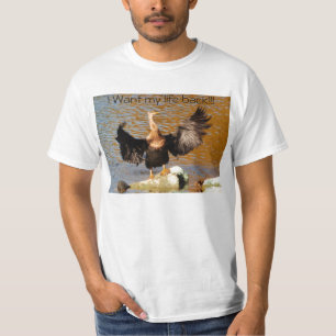 Camiseta ¡BP, quiero mi parte posterior de la vida!!!