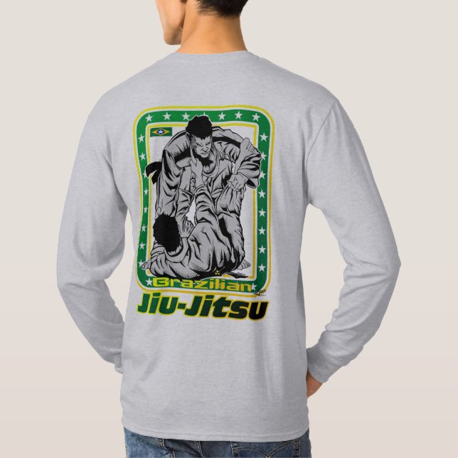 Camiseta Br de Jiu-Jitsu del brasilen@o (Reverso)
