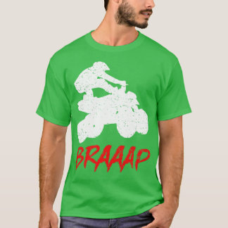 Camiseta Braaap ATV 4x Freno en cuatro ruedas IV