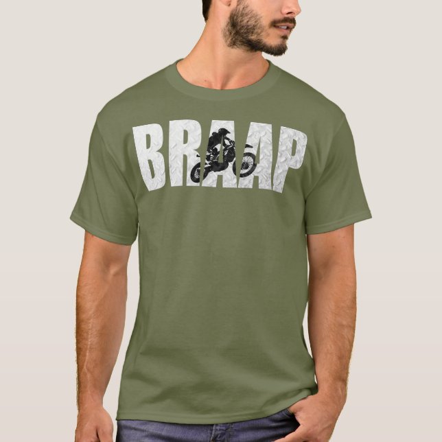 Camiseta Braap Brap Motocross (Anverso)
