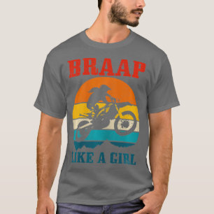 Camiseta Braap femenino como regalo de bicicleta de sucieda