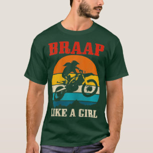 Camiseta Braap femenino como regalo de bicicleta de sucieda