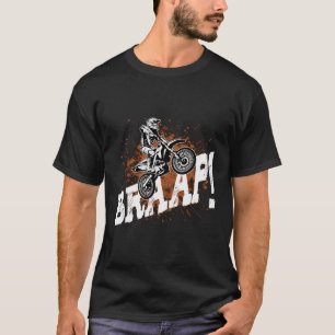 Camiseta Braap Hoodie Men Mujeres Motocross Hoodies Gif