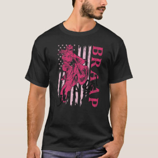 Camiseta Braap Like A Girl Motocross Dirt Bike Racing Us Fl