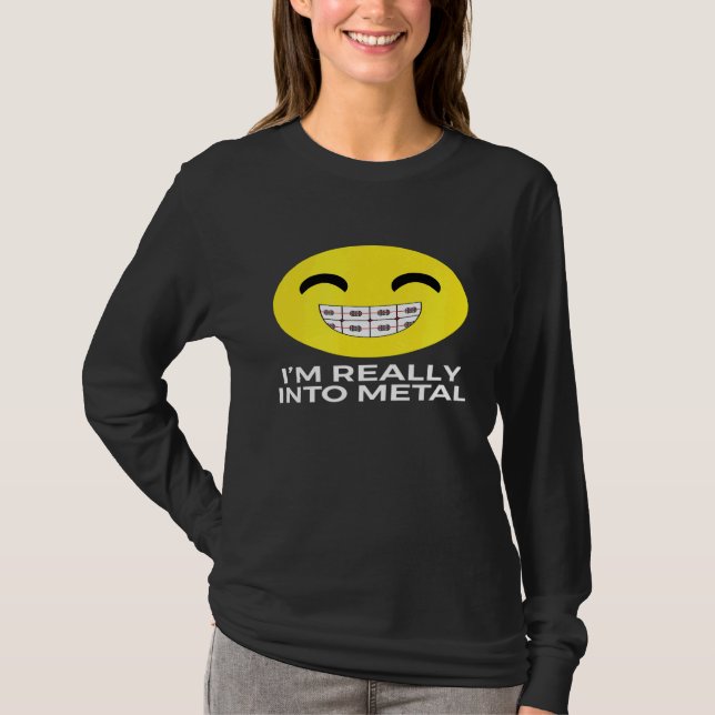 Camiseta Braces Chiste Braces Gift (Anverso)