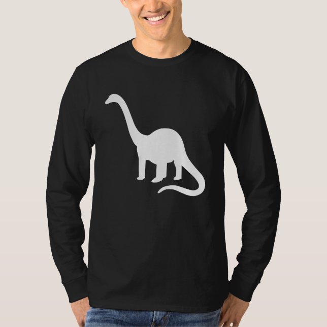 Camiseta Brachiosauro dinosaurio (Anverso)